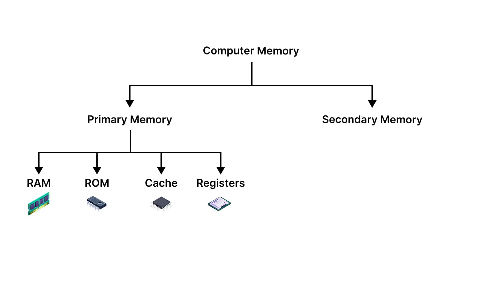 A tree which breaks down computer memory.